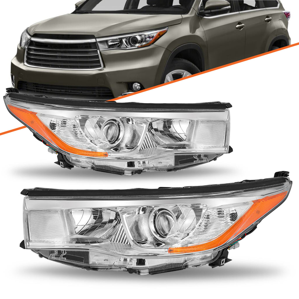 For 2014 2015 2016 Toyota Highlander Headlights Assembly