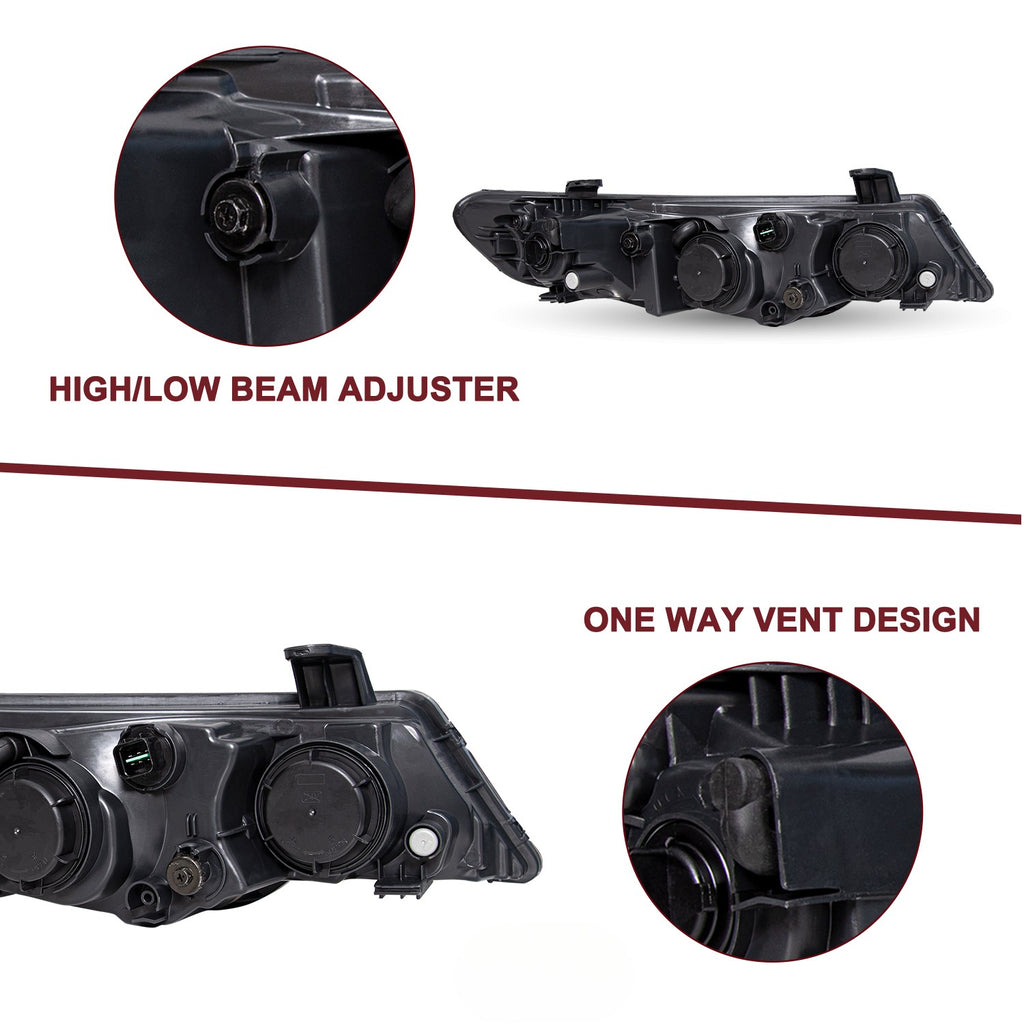 For 2010 2011 2012 2013 Kia Forte Koup Left Driver Halo Headlight