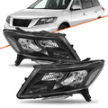 For 2013 2014 2015 2016 Nissan Pathfinder Black Headlights Headlamps Left+Right