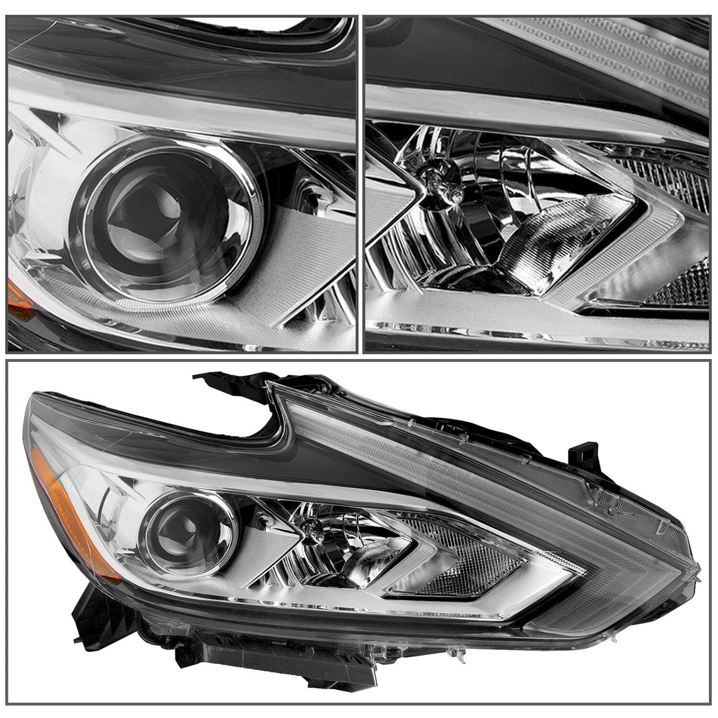 For 2016 2017 2018 Nissan Altima S SL 4Dr Right Passenger Headlight w/o LED DRL