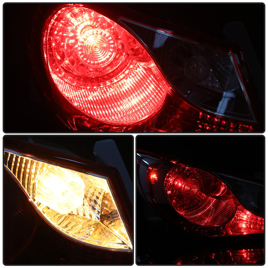 Tail Lights For 2011-2014 Hyundai Sonata Right Left Outer Side Mounted Halogen