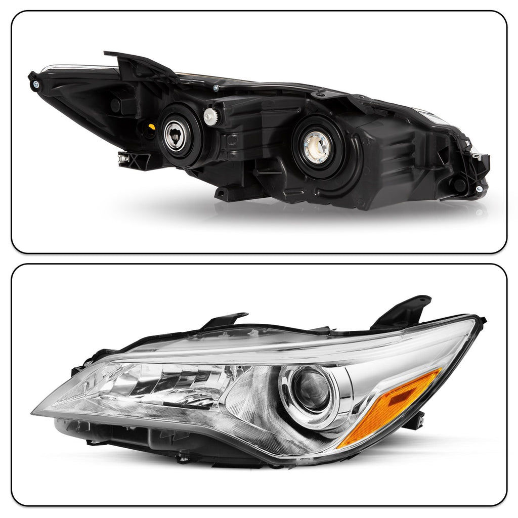 Headlights Headlamp For 2015 2016 2017 Toyota Camry LE SE XLE XSE Projector Pair