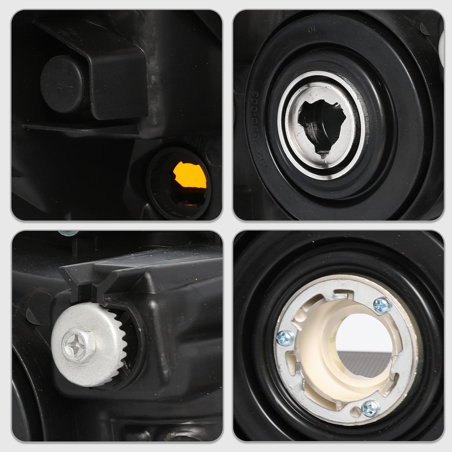 Headlights Headlamp For 2015 2016 2017 Toyota Camry LE SE XLE XSE Projector Pair