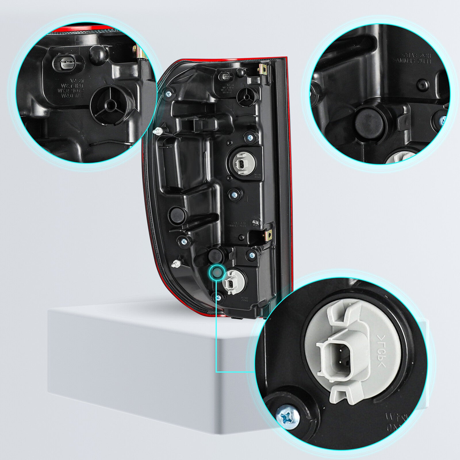 For 2017-2023 Honda Ridgeline OE Style Red Right Passenger Side Tail Brake Light