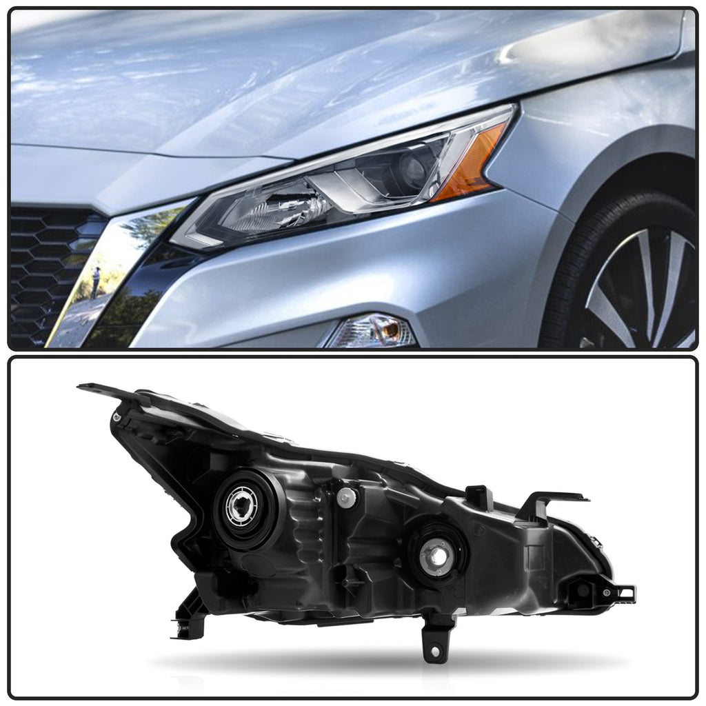 For 2019-2020 Nissan Altima S SL 4DR Halogen Left Driver Side Headlight Headlamp