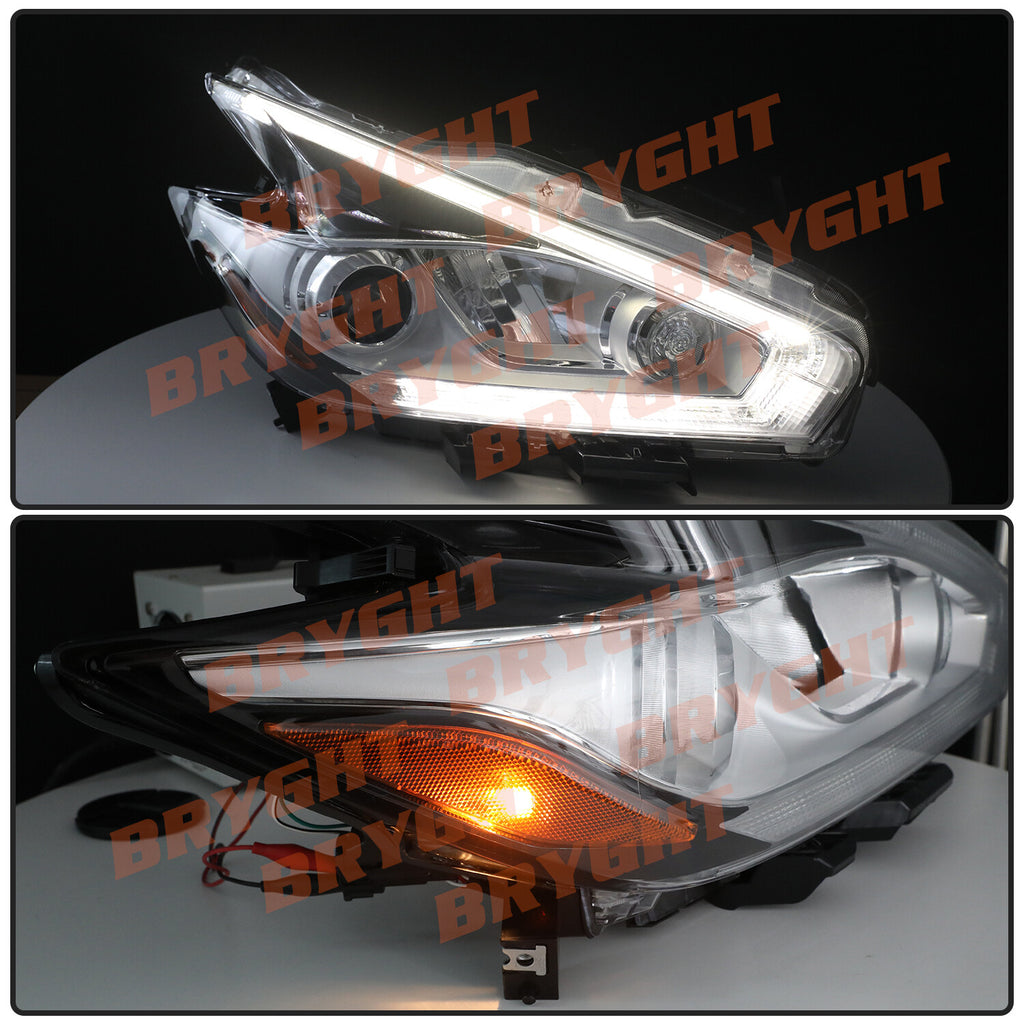 For 2015-2018 Nissan Murano Full LED Right Passenger Side Headlight Headlamp